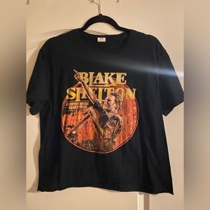 Blake Shelton Country Music Freaks 2018 tour Crop t shirt